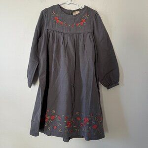 Coco Au Lait Cotton Embroidered Dress Size 8